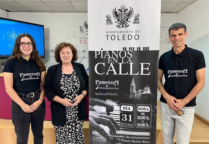 Toledo celebra la séptima edición de 'Pianos en la calle', con el Salón Rico como nueva ubicación.