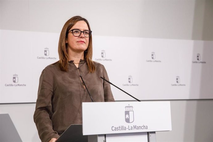 La portavoz del Gobierno de Castilla-La Mancha, Esther Padilla