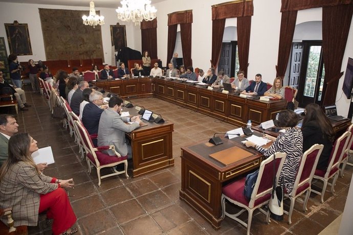 Reunión de arranque del proyecto Agrosocial, en el que participa la Diputación de Cáceres