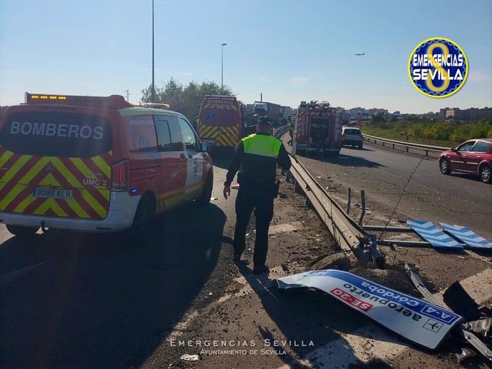 Imagen del escenario del accidente