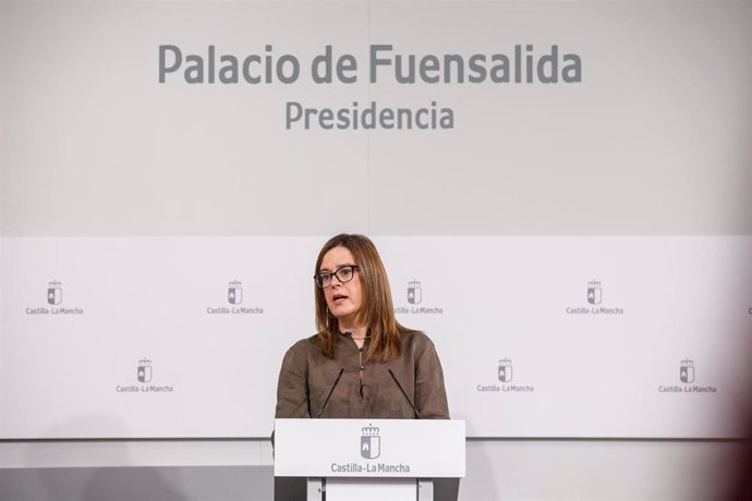 La portavoz del Gobierno de Castilla-La Mancha, Esther Padilla