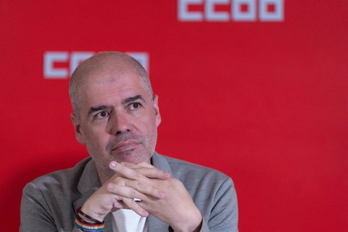 Archivo - El secretario general de CCOO, Unai Sordo