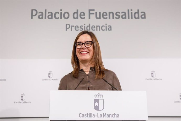 La portavoz del Gobierno de Castilla-La Mancha, Esther Padilla