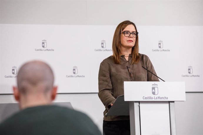 La portavoz del Gobierno de Castilla-La Mancha, Esther Padilla