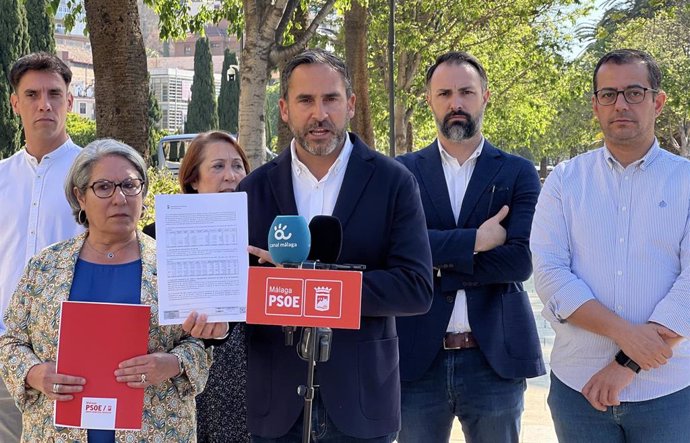 El portavoz municipal del PSOE, Daniel Pérez, en una imagen de archivo