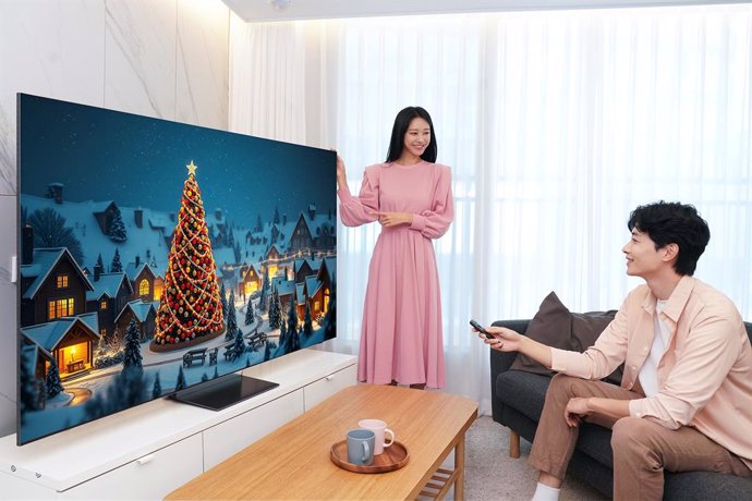 Latam.-Portaltic.-'Personalizador de pantalla' usa la IA para mostrar efectos visuales en 4K en los televisores Samsung