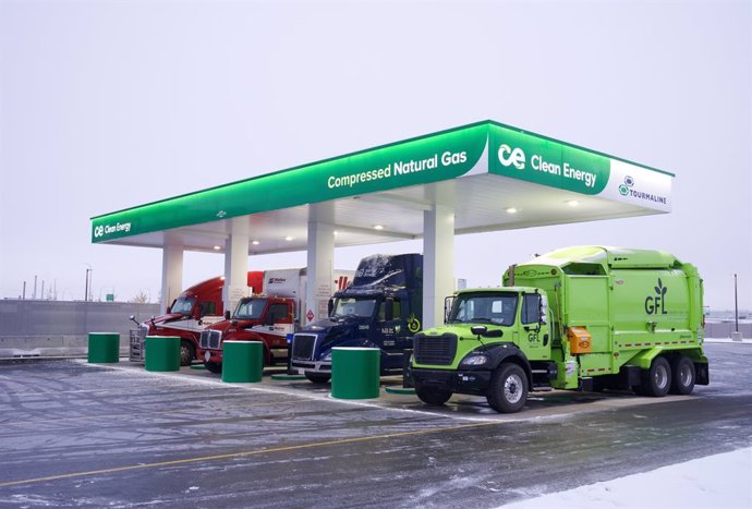 TOURMALINE AND CLEAN ENERGY OPEN NEW CNG STATIONS, ADVANCING WESTERN CANADA’S FIRST COMMERCIAL-GRADE NATURAL GAS FUELING CORRIDOR