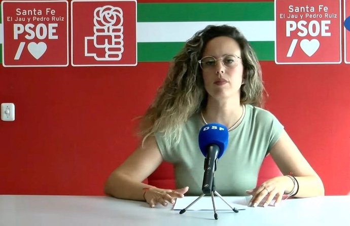 Archivo - La portavoz socialista en Santa Fe, Patricia Carrasco, en imagen de archivo