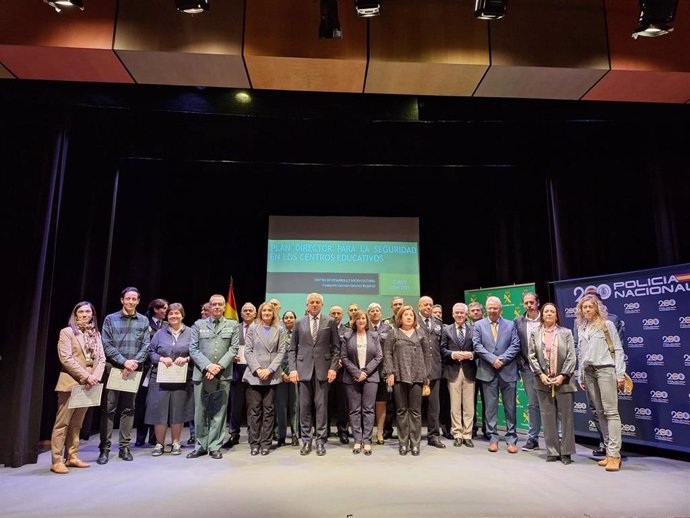 Acto de presentación del Plan director de convivencia y mejora de la seguridad en centros escolares.