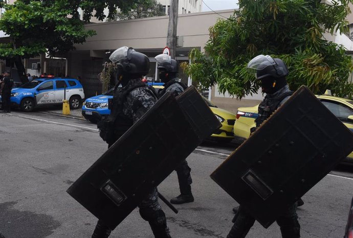 Policía brasileña en una imagen de archivo.