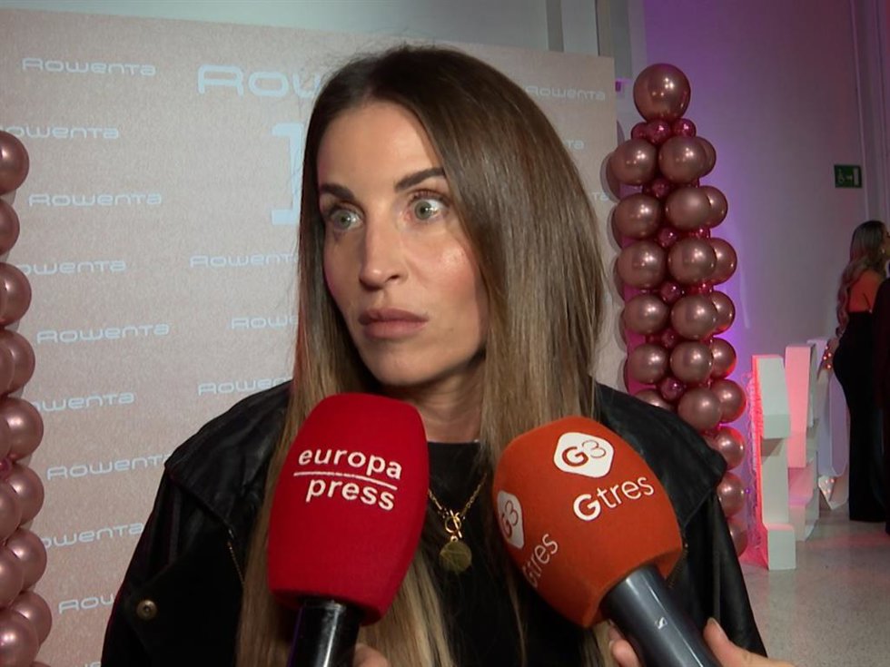 Marta Castro en el 140 aniversario de Rowenta