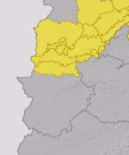 Alertas 25 de octubre en Extremadura