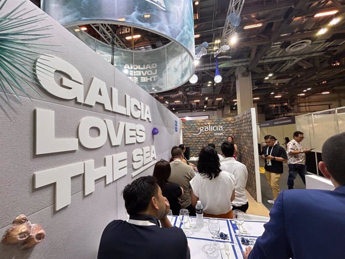 Stand de Galicia en el Salón Internacional de la Alimentación (SIAL) de París