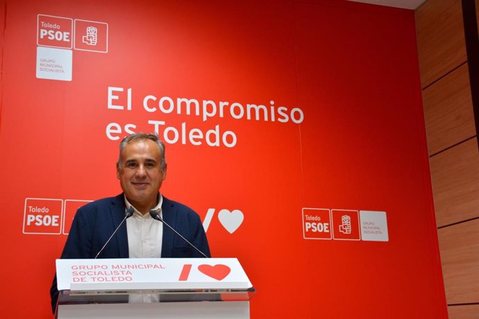 El concejal socialista en el Ayuntamiento de Toledo, Pedro López.