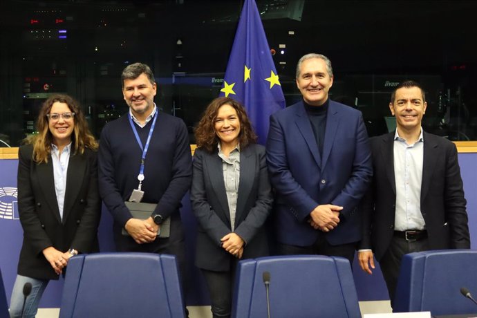 Imagen de los cinco socialistas españoles que formarán parte del Panel para el Futuro de la Ciencia y Tecnología (STOA) del Parlamento Europeo