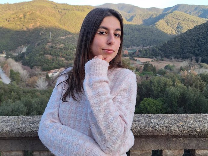 La joven autora catalana Cristina El Mersali.