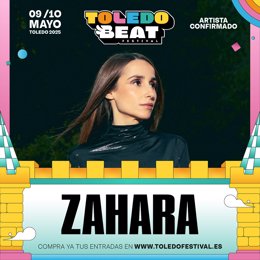 Zahara se une al cartel del Beat Toledo 2025.