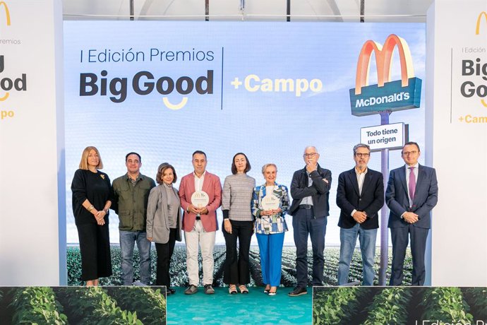 Un proyecto de digitalización rural y otro de ganadería de ovino sostenible, premios Big Good de McDonald's