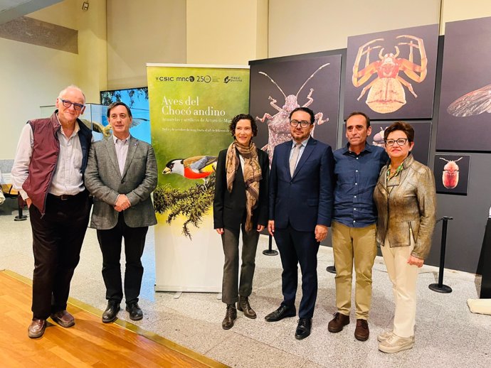 La exposición Arturo de Miguel rinde homenaje a la biodiversidad ecuatoriana en el Museo Nacional de Ciencias Naturales