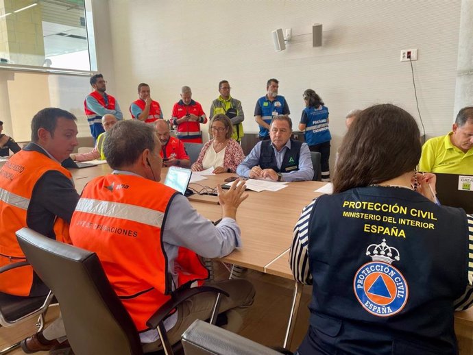 La Junta evalúa la respuesta ante accidentes con un simulacro.