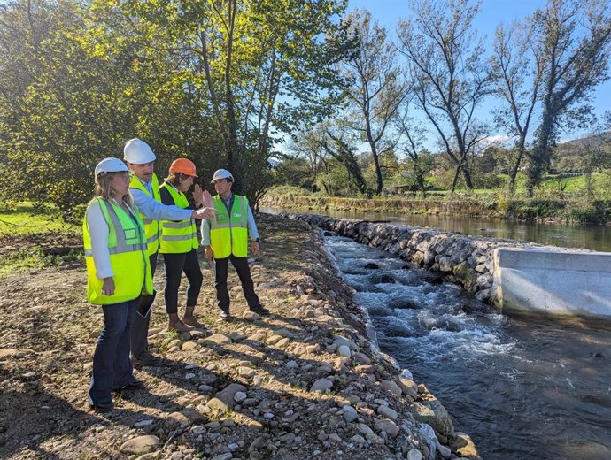 La CHC recupera el funcionamiento natural del río Besaya y mejora la protección frente avenidas