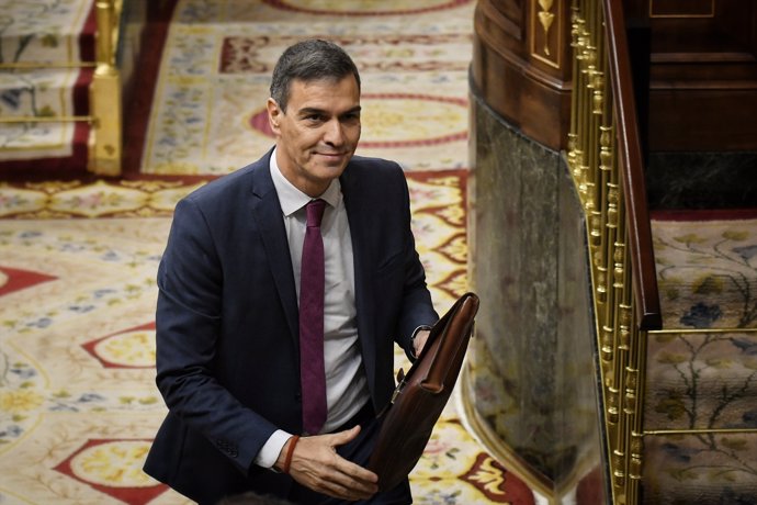 El presidente del Gobierno, Pedro Sánchez