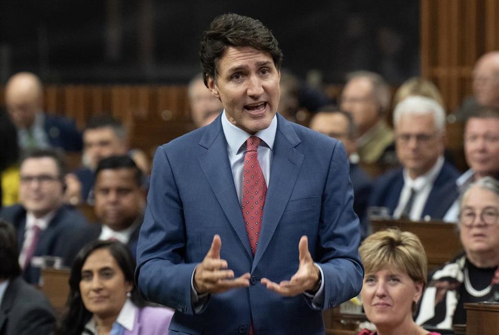 El primer ministro de Canadá, Justin Trudeau