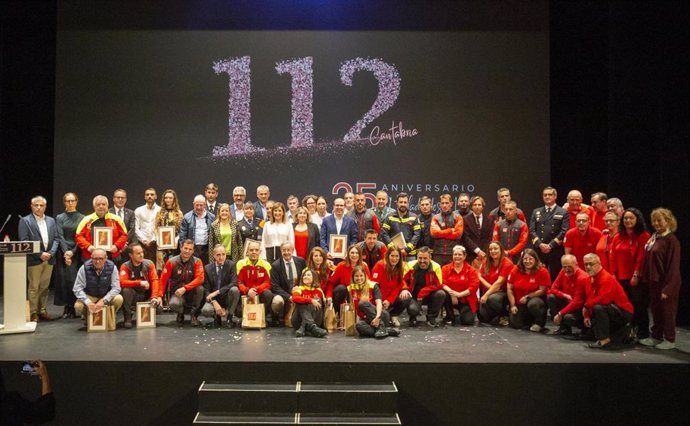 Gala conmemorativa del 25 aniversario del Centro de Atención a Emergencias 112