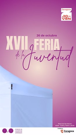 Cartel de la XVII Feria de la Juventud.