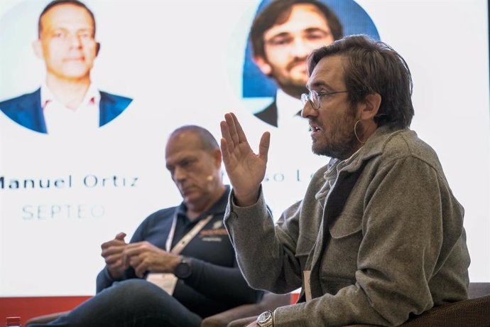 El consejero delegado de HolaCamp, Alfonso Leprevost, durante el Congreso de Campings de España, celebrado los días 23 y 24 de octubre en Toledo.