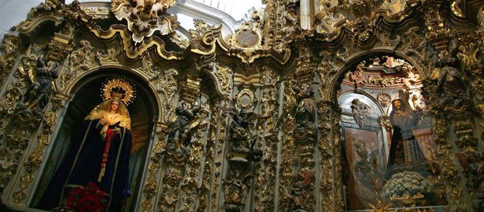 Capilla de Jesús Nazareno en la iglesia de San Francisco de Priego de Córdoba.