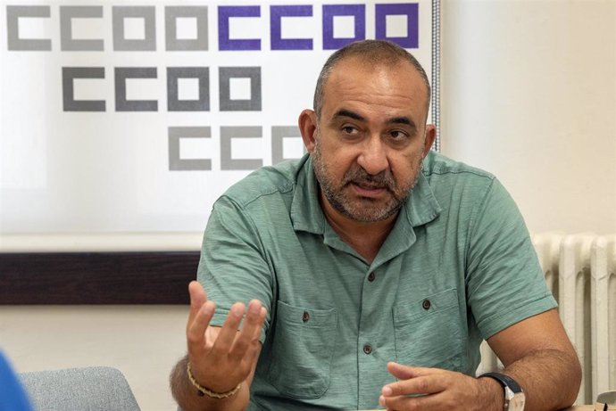 Archivo - El secretario general de CCOO Catalunya, Javier Pacheco