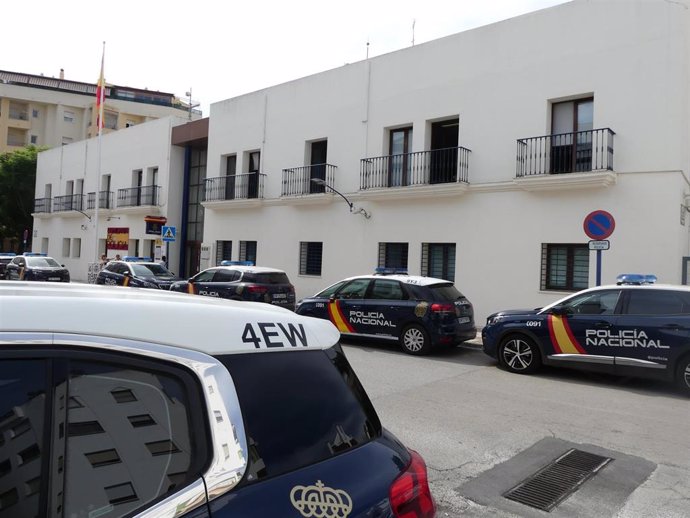 Policía Nacional en Estepona en una imagen de archivo