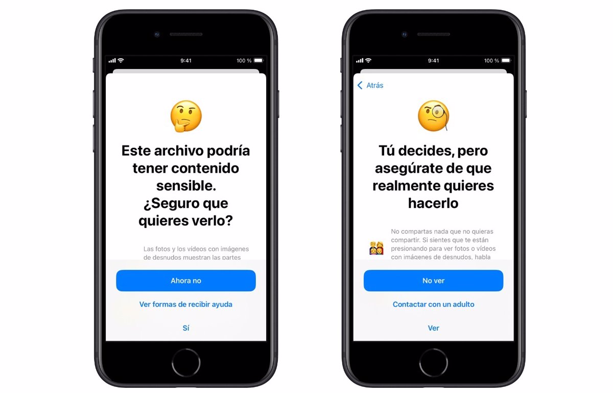 Portaltic Apple Permitir A Los Menores Denunciar Si Reciben Fotos O V Deos Con Desnudos