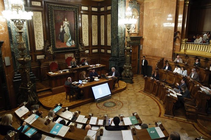 Pleno de Barcelona, a 25 de octubre de 2024