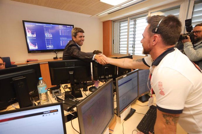 Reapertura del Centro de Coordinación e Información de Urgencias (CICU) de Alicante, ubicado en las reformadas instalaciones del Hospital General Doctor Balmis.