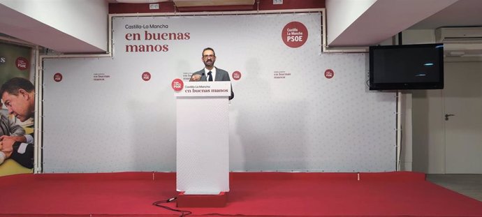 El secretario de Organización del PSOE de Castilla-La Mancha, Sergio Gutiérrez.