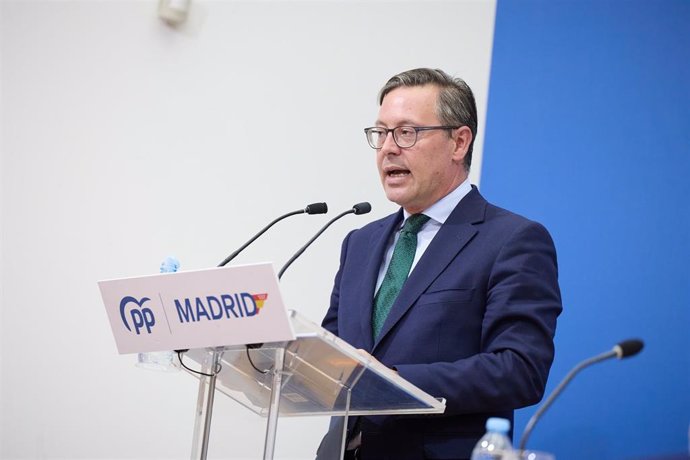 El secretario general del PP de Madrid, Alfonso Serrano.