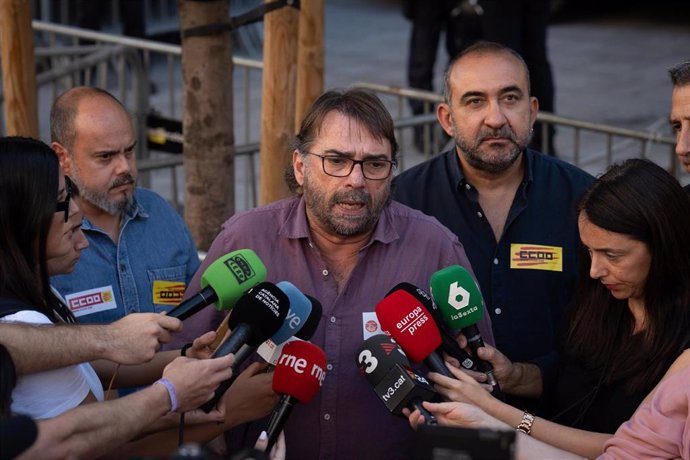 El secretario general de UGT de Catalunya, Camil Ros