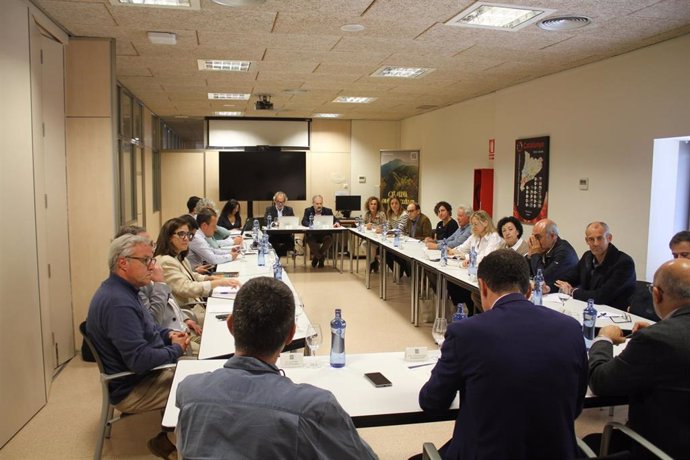 Reunión de Ordeig, con Gené y representantes de las DO catalanas