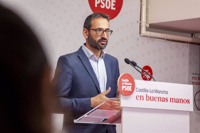 Archivo - El secretario de Organización del PSOE de Castilla-La Mancha y diputado nacional, Sergio Gutiérrez.