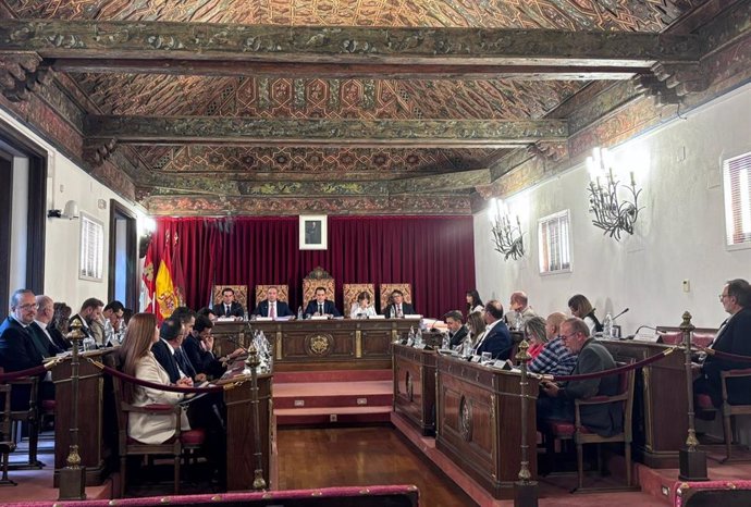 Pleno del mes de octubre de la Diputación de Valladolid