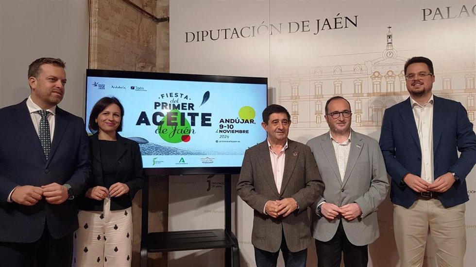 Presentación de la XI Fiesta del Primer Aceite de Jaén.