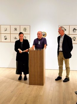 Presentación de la muestra de José Gallego en el MAS