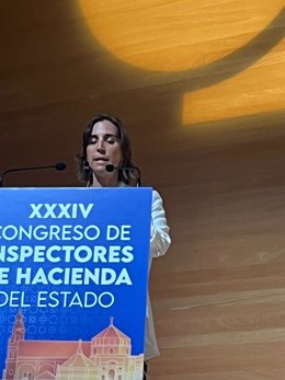 La presidenta de la Asociación de Inspectores de Hacienda del Estado, Ana de la Herrán.