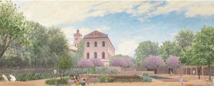 Archivo - Imagen del proyecto de jardín Trini Simó de València. 