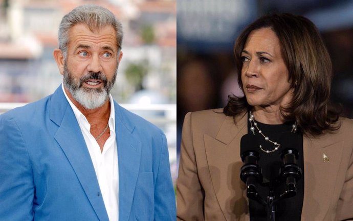 Mel Gibson apoya a Trump y carga contra Kamala Harris: "Tiene el coeficiente intelectual de un poste"