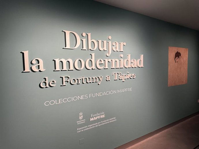 La exposición 'Dibujar la modernidad. De Fortuny a Tàpies' en el Mirador del Carmen de Estepona