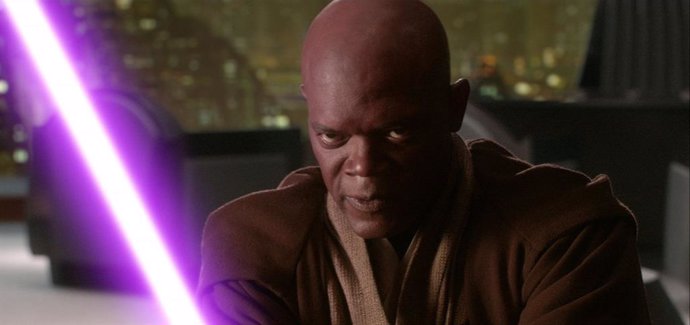 Archivo - Samuel L. Jackson en Star Wars III