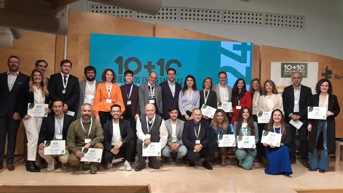 Los premiados en los 10+10 Ejemplos Empresariales #PorElClima